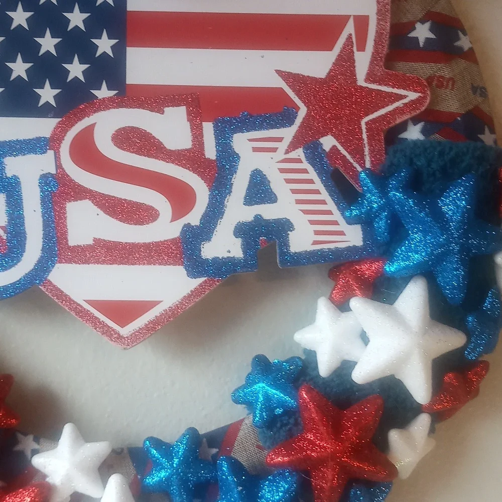 Memorial Day/ Fourth of July Wreath